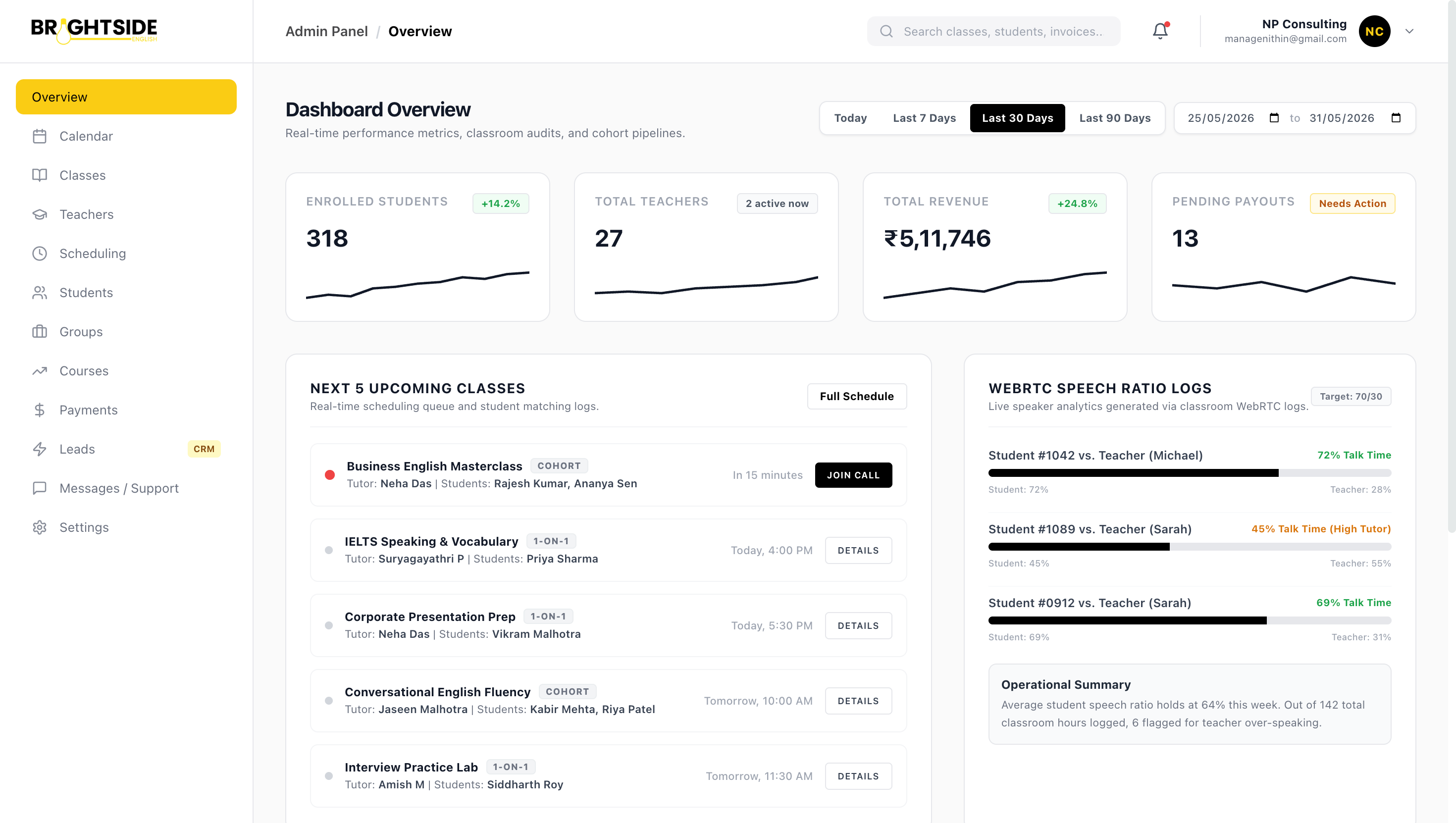 Admin Console Preview