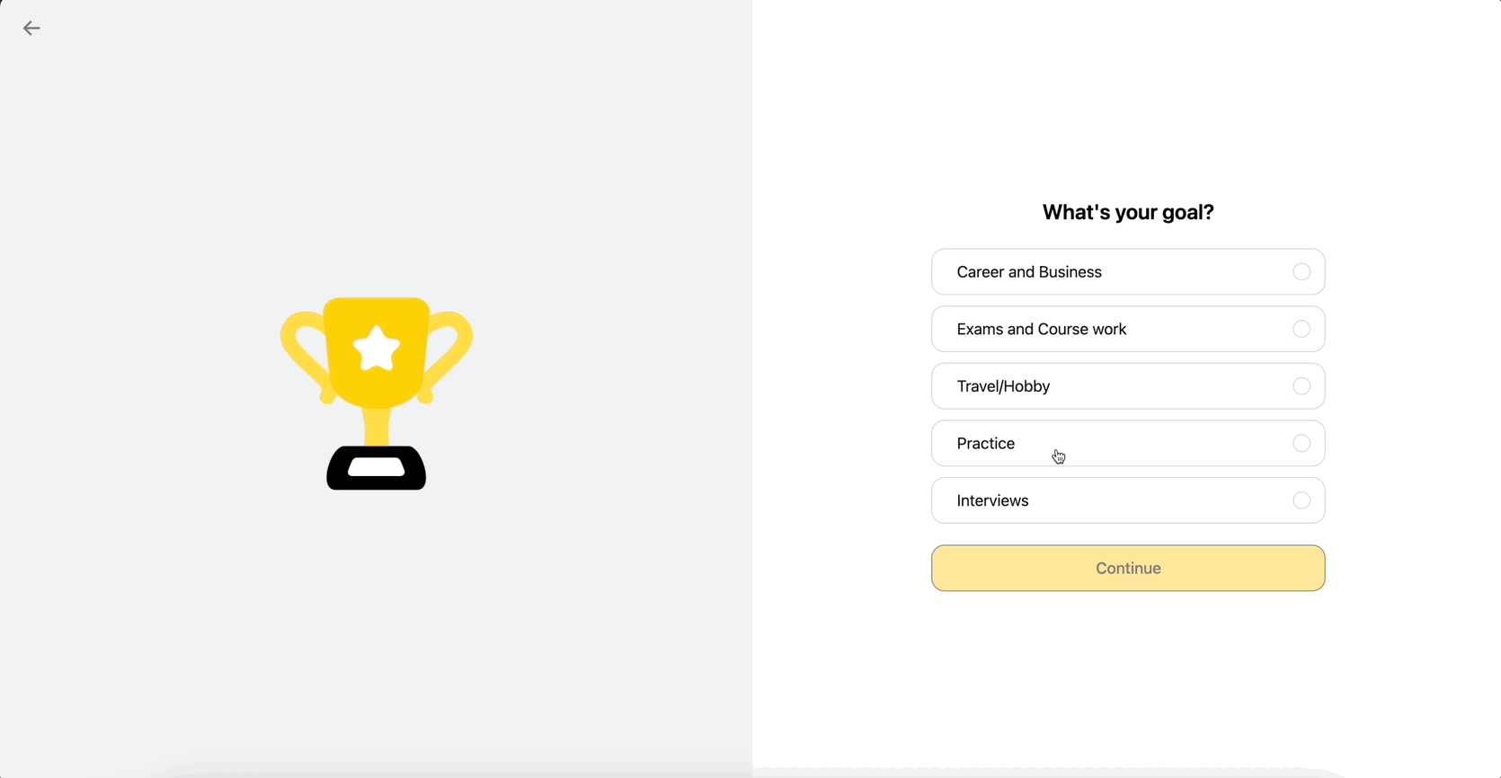 Interactive Checkout Quiz